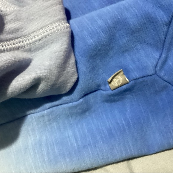 T by Talbots Ombré blue crew neck Sweatshirt size L - Picture 4 of 5